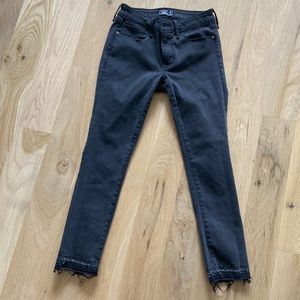 Black Abercrombie stretchy jeans